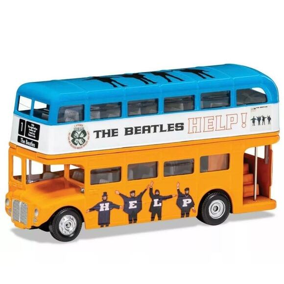 Beatles Double Decker Corgi Bus - Picture 2 of 2